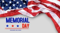 Memorial day Digital Display (16:9) template
