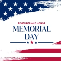 memorial day Instagram Post template