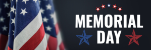 Memorial Day Nagłówek wiadomości e-mail template