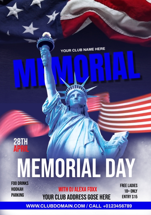 Copy of Memorial day | PosterMyWall