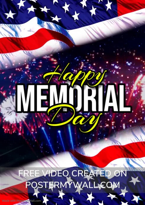 MEMORIAL DAY Template PosterMyWall
