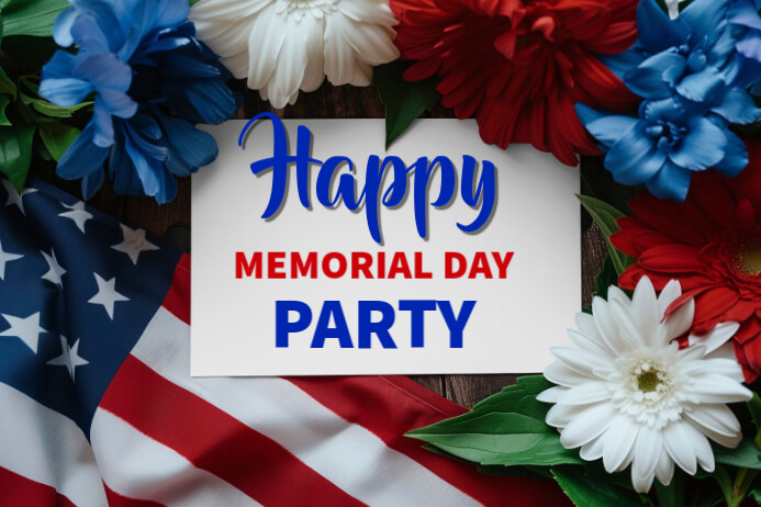 Memorial Day Iphosta template