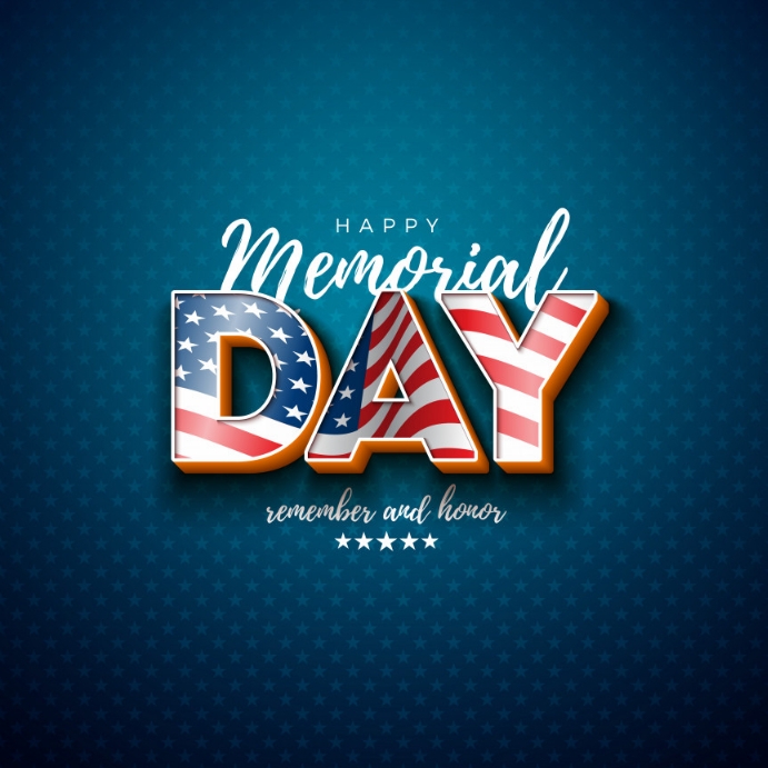 memorial day Instagram Post template