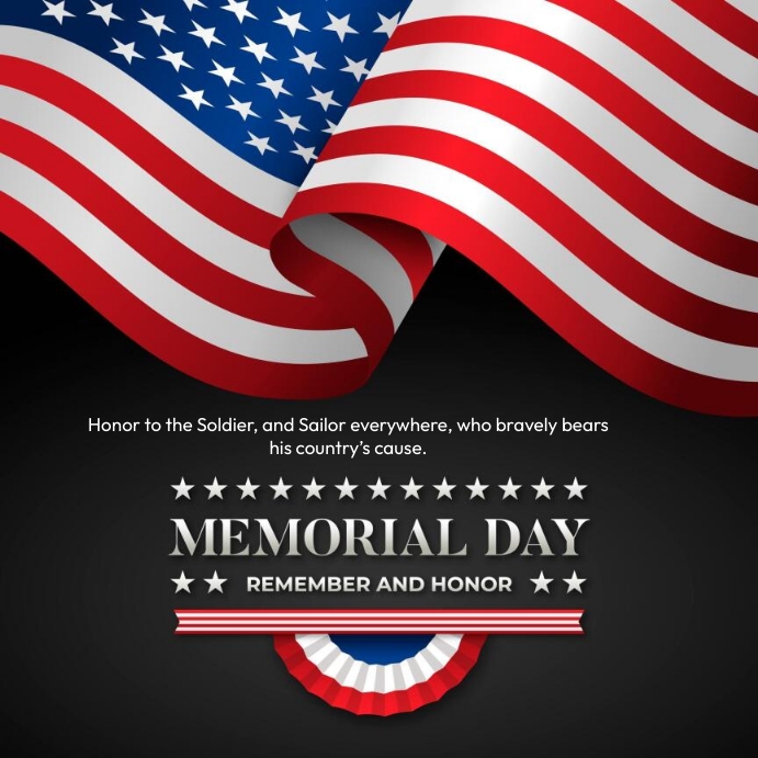 Copy of memorial day | PosterMyWall