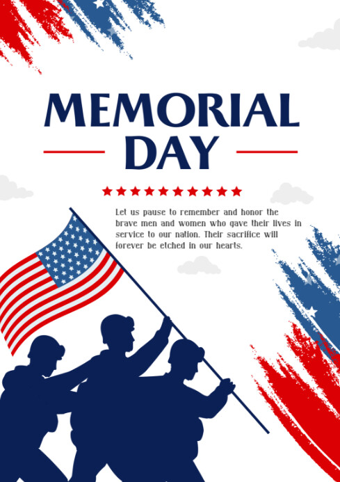 Copy of Memorial day | PosterMyWall