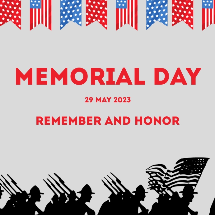 Copy of MEMORIAL DAY | PosterMyWall