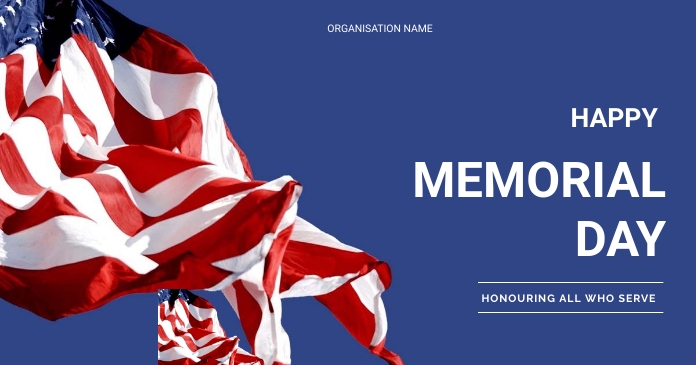Memorial Day Imagem partilhada do Facebook template