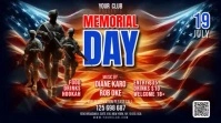Memorial Day Digital Display (16:9) template