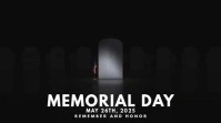 Memorial Day Digital Display (16:9) template