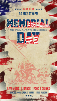 Memorial Day Display template