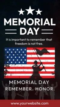 Memorial Day Event Instagram Story template