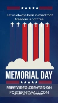 Memorial Day Event Instagram Story template
