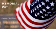 MEMORIAL DAY FB Portada de evento de Facebook template