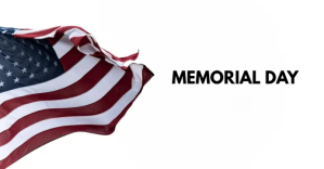 白色 Memorial Day Facebook-gebeurtenisomslag Template