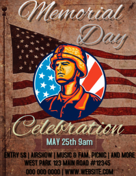 Memorial Day Weekend Flyer Template | PosterMyWall