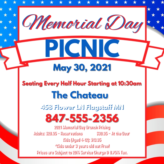 Memorial Day Insta 3 Instagram Plasing template
