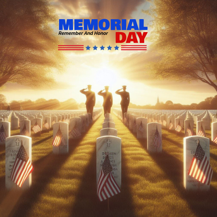 Copy of Memorial Day Instagram Post | PosterMyWall