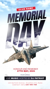 Memorial Day Instagram Story template