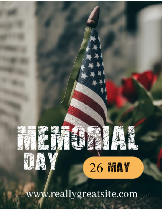 Copy of MEMORIAL DAY POSTER | PosterMyWall