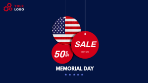 Memorial Day Sale ads Iphosti le-Twitter template