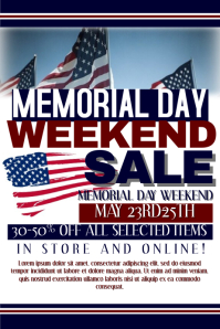 memorial day flyers