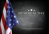 Memorial Day Template A4