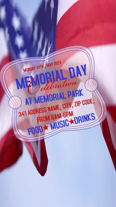 Copy of Memorial day template | PosterMyWall
