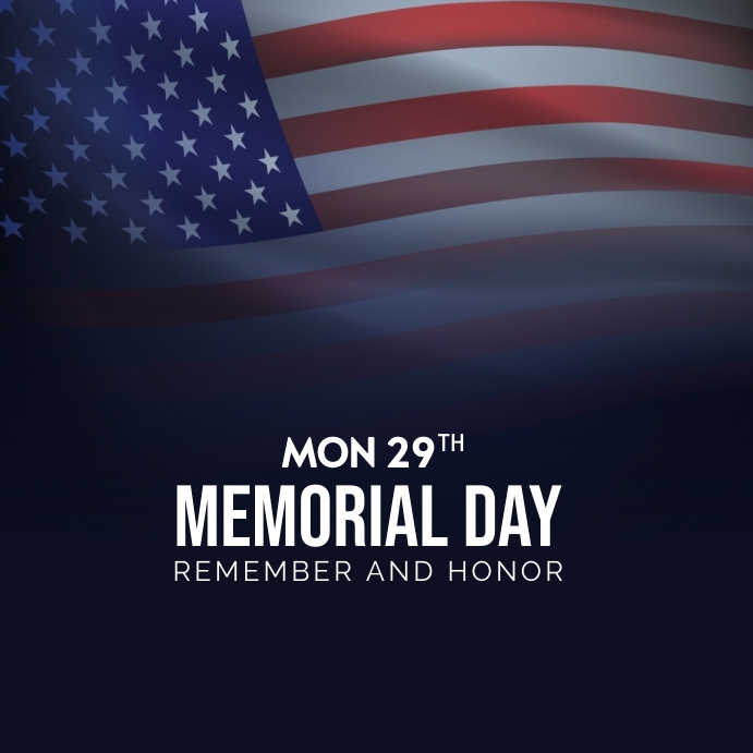 Copy of Memorial Day Template | PosterMyWall