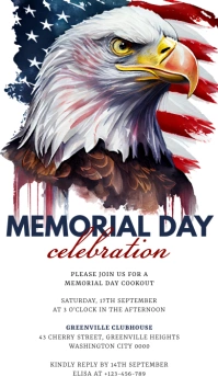 Memorial Day Template Instagram-Story