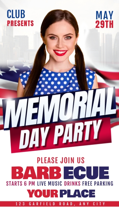 Copy of memorial day template | PosterMyWall