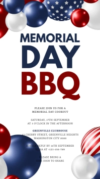 Memorial Day Template Instagram Story