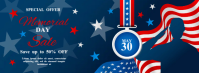 Memorial Day Template Foto Sampul Facebook
