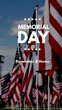 memorial day template Instagram Reel
