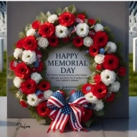 Memorial Day template โลโก้