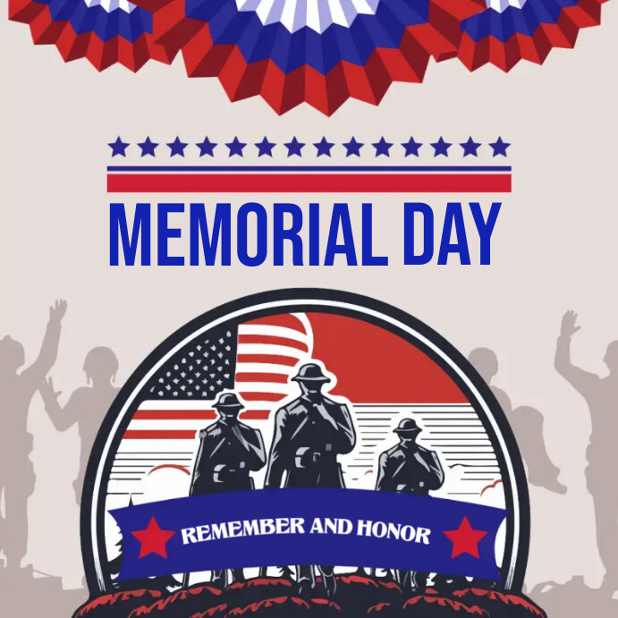 Copy of Memorial Day Template Instagram Post | PosterMyWall