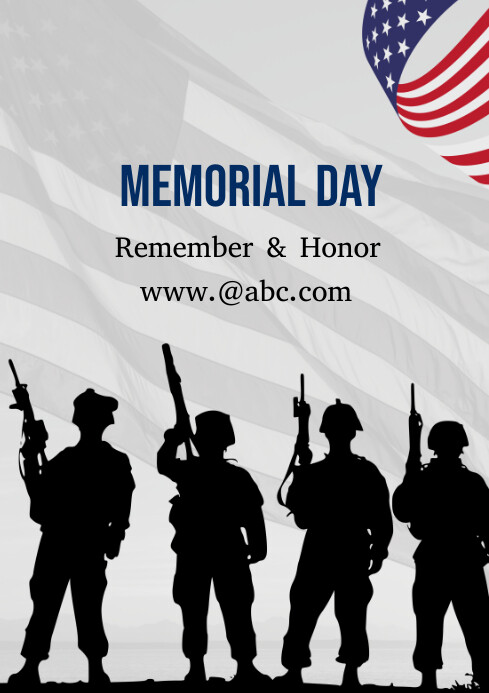 Memorial Day Templates PosterMyWall