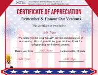 memorial day veterans appreciation flyer (1) Volante (Carta US) template