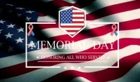Memorial day video 标记 template