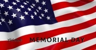 Memorial Day video Capa para evento do Facebook template