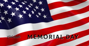 Red Memorial Day Celebration Facebook begivenhed cover Template