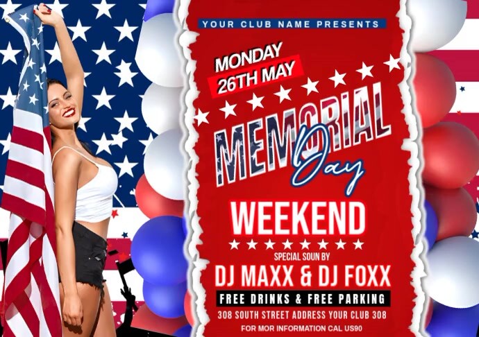 Copy of memorial day weekend | PosterMyWall
