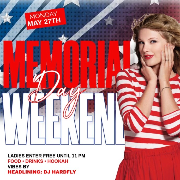 Plantilla de Memorial Day weekend Instagram Post | PosterMyWall