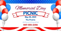 Memorial DayFB Facebook Event Cover template
