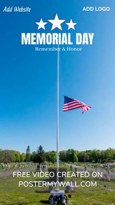 Memorial Template PosterMyWall
