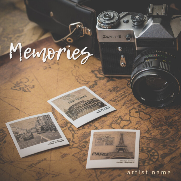 Memory Albem Memories Album art Template | PosterMyWall