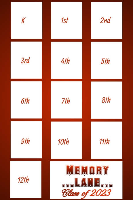 Memory Lane Template | PosterMyWall