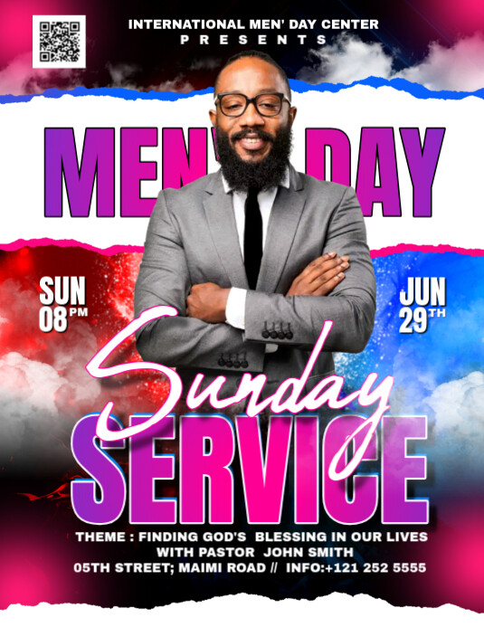 Copy of Men's Day | PosterMyWall