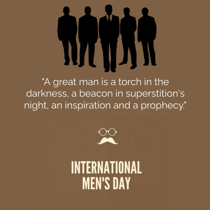 Men #39 s day Template PosterMyWall