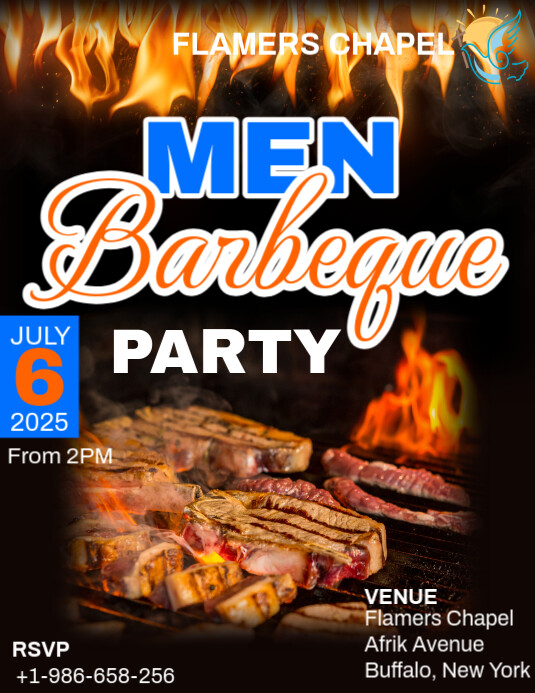 Men's Goat-Eating Day Ad Flyer Template | PosterMyWall