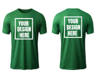 T-shirt Mockup Large Rectangle Template | PosterMyWall